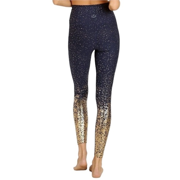 BEYOND YOGA Alloy Ombre High Waisted Midi Leggings - Picture 3 of 14